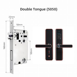 Cerradura Inteligente Smart Biométrica Wifi X6 Pro Red Bronce - Imagen 7
