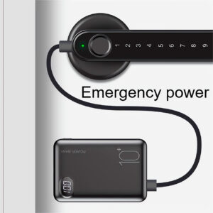 Cerradura Inteligente Smart Biométrica Bluetooth H5s Negro - Imagen 3