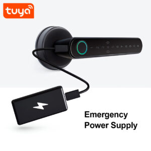 Cerradura Inteligente Smart Biométrica Bluetooth Hr24 Negro - Imagen 4