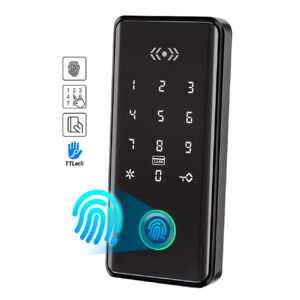 Cerradura Inteligente Smart Biométrica Bluetooth A3 Negro - Imagen 3