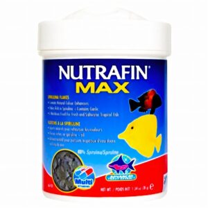 Nutrafin Max Escamas Espirulina  Tropicales Y Marinos 38 Gr. - Imagen 1