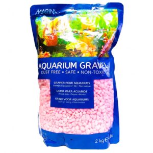 Grava decorativa Marina, color rosado x 2 Kg. Hagen - Imagen 1