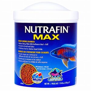 Nutrafin Max Granulos De Hundimiento Peces Ciclidos 550 Gr. - Imagen 1