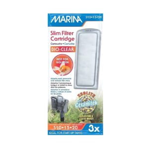 Cartucho recambio zeolita x 3 unid filtros Marina Slim Hagen - Imagen 1