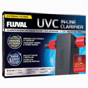 Fluval UVC, clarificador de agua en linea,  hasta 400 lt. - Imagen 1