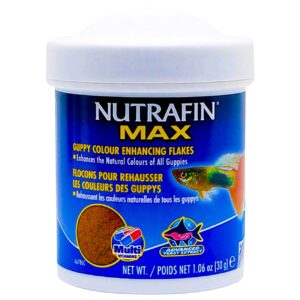 Nutrafin Max Alimento Para Dar Color A Peces Guppy 30 Gr. - Imagen 1