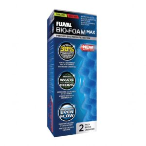 Bio esponja MAX para filtro Fluval 206/207 y 306/307 x 2 unid. Hagen - Imagen 1