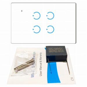 Interruptor Inteligente Universal Wifi Luz Smart Blanco Alexa 4 Bandas - Imagen 7
