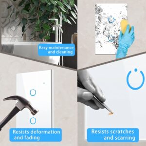 Interruptor Inteligente Universal Wifi Luz Smart Blanco Alexa 1 Banda - Imagen 6