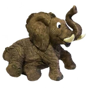 Adorno Para Acuario Animales Marina Zoo Elefante Hagen - Imagen 1