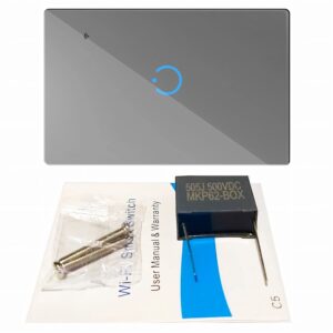 Interruptor Inteligente Universal Wifi Luz Smart Gris Alexa 1 Banda - Imagen 7