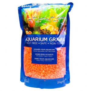 Grava decorativa Marina, color anaranjado x 2 Kg. Hagen - Imagen 1