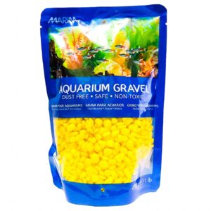 Grava decorativa Marina, color amarilla x 1 lb., Hagen - Imagen 1